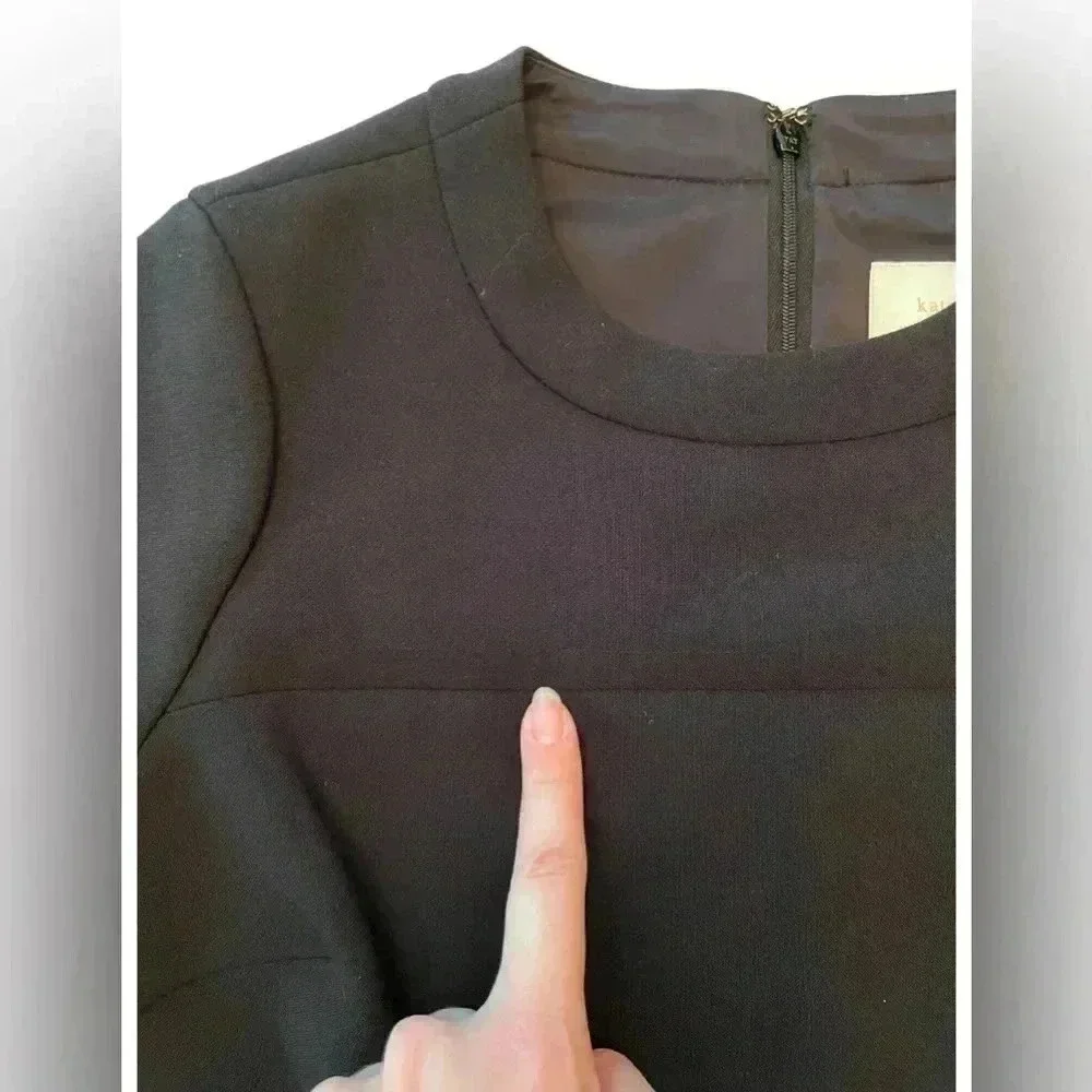 Kate Spade Black Fit and‎ Flare Dress Size 00